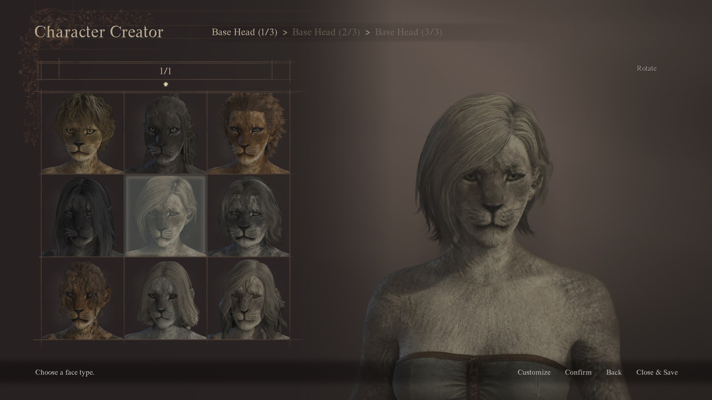 A player makes a new beastren character in Dragon’s Dogma 2.