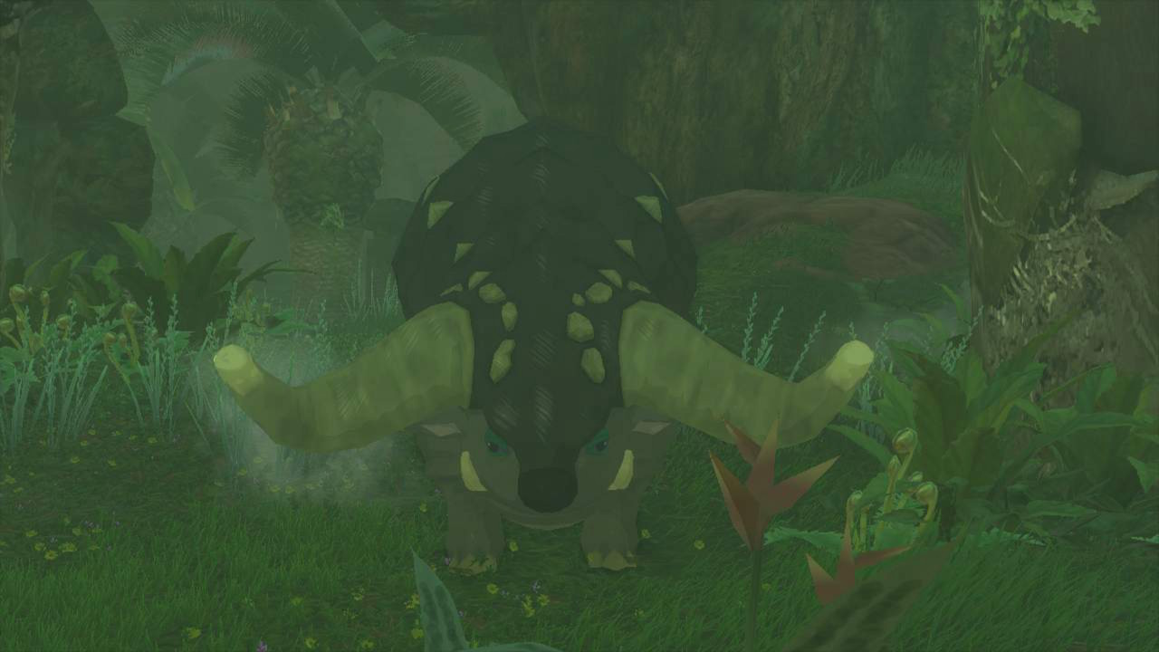 Closeup of a Dondon in The Legend of Zelda: Tears of the Kingdom