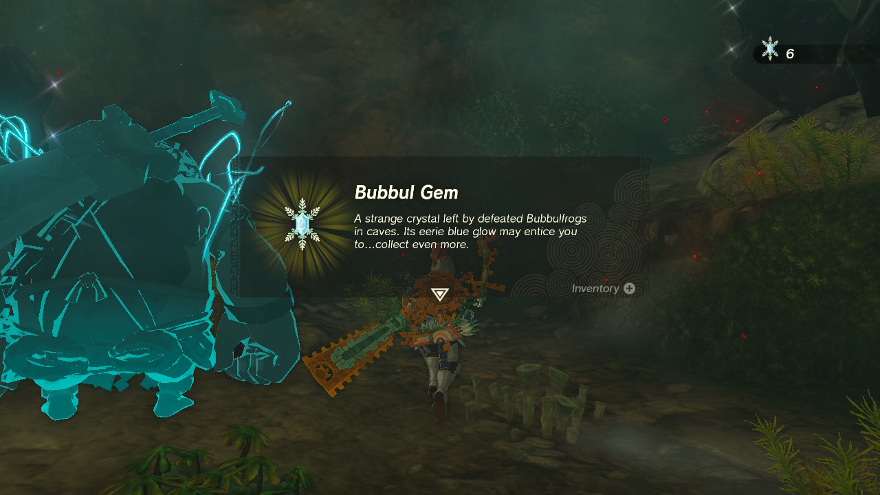 Bubbul gem inside the Royal Hidden Passage
