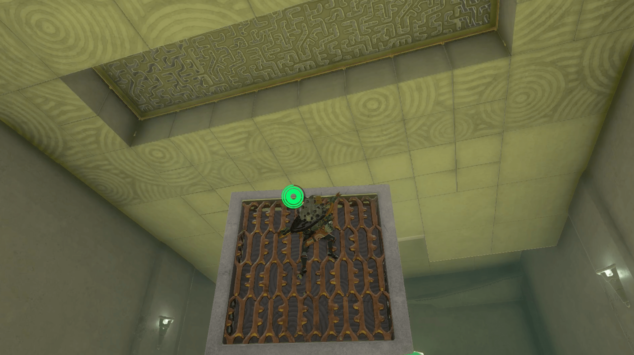 Link climbing two stacked blocks in The Legend of Zelda: Tears of the Kingdom.