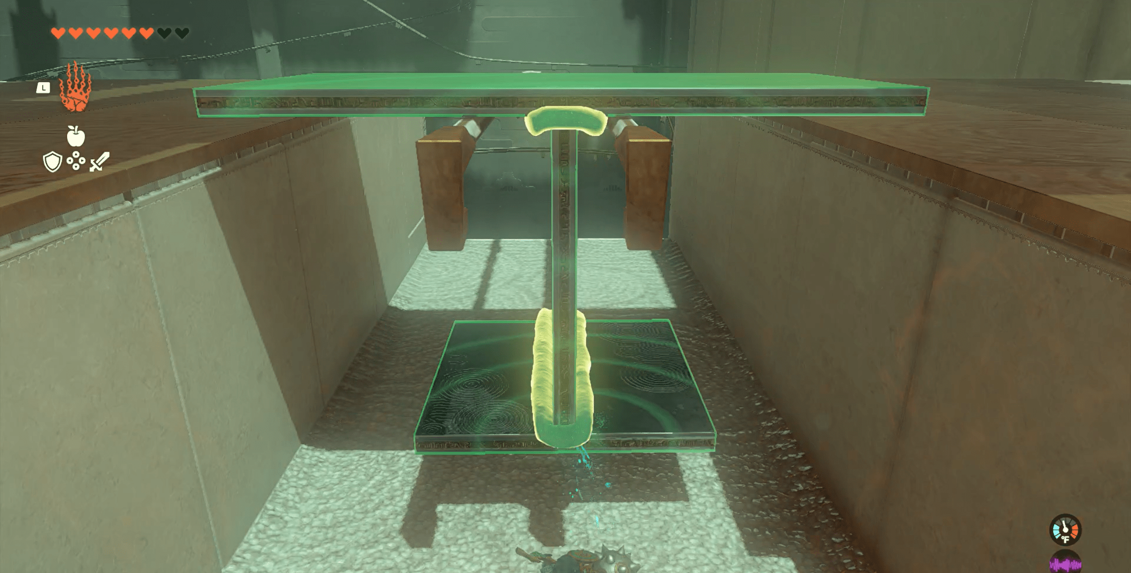 Creating a platform to ride on in The Legend of Zelda: Tears of the Kingdom