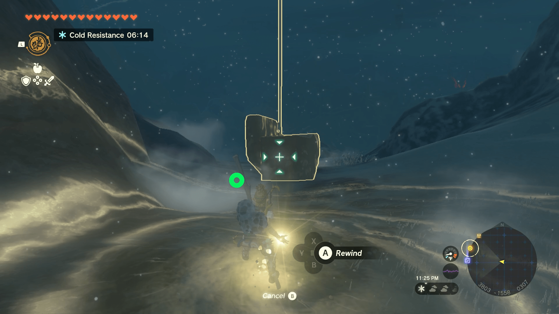 Rubble used to soar into the sky to reach the Mount Lanayru Tower in The Legend of Zelda: Tears of the Kingdom