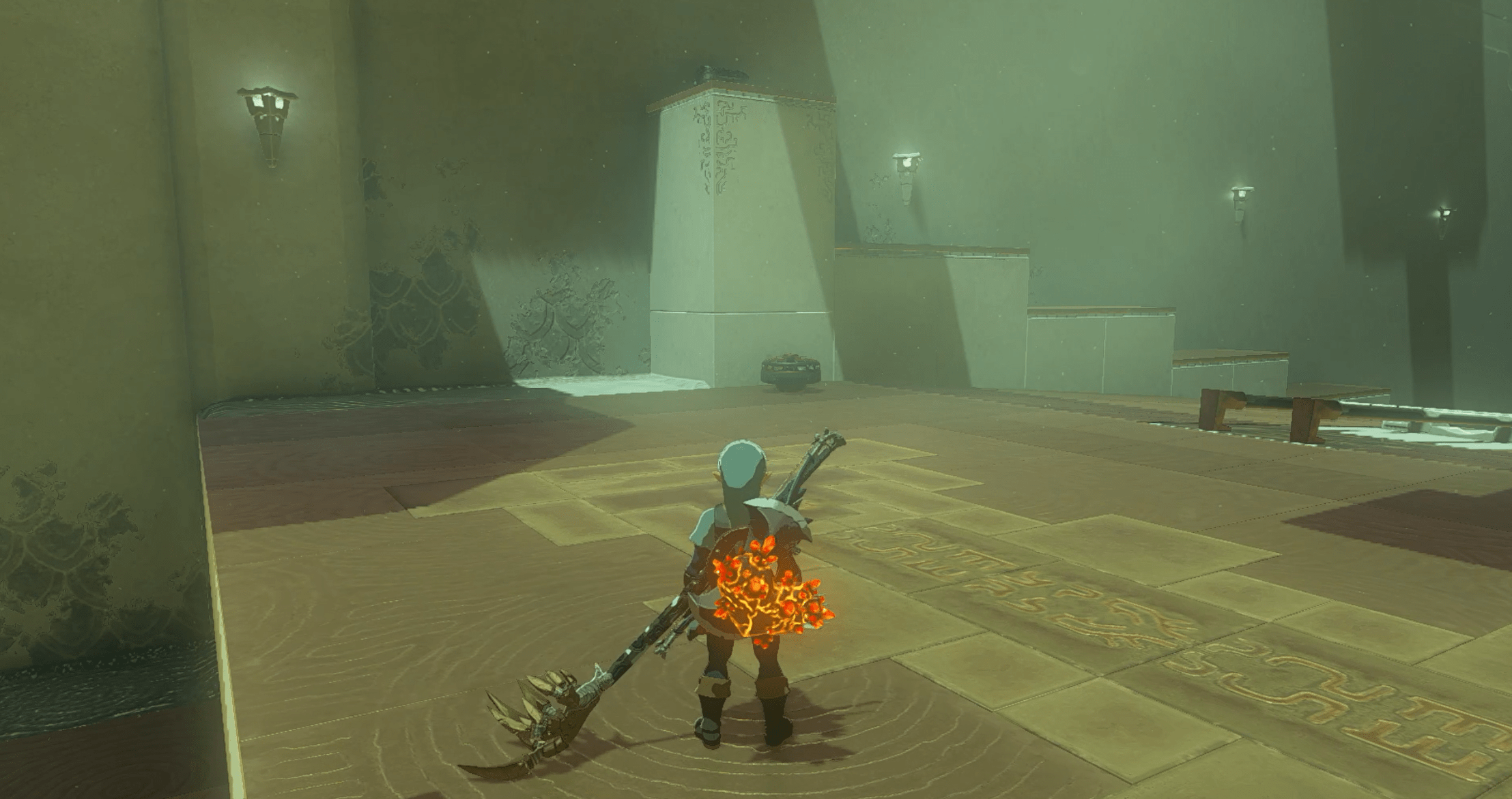 Link looks at a treasure chest in Zelda: Tears of the Kingdom