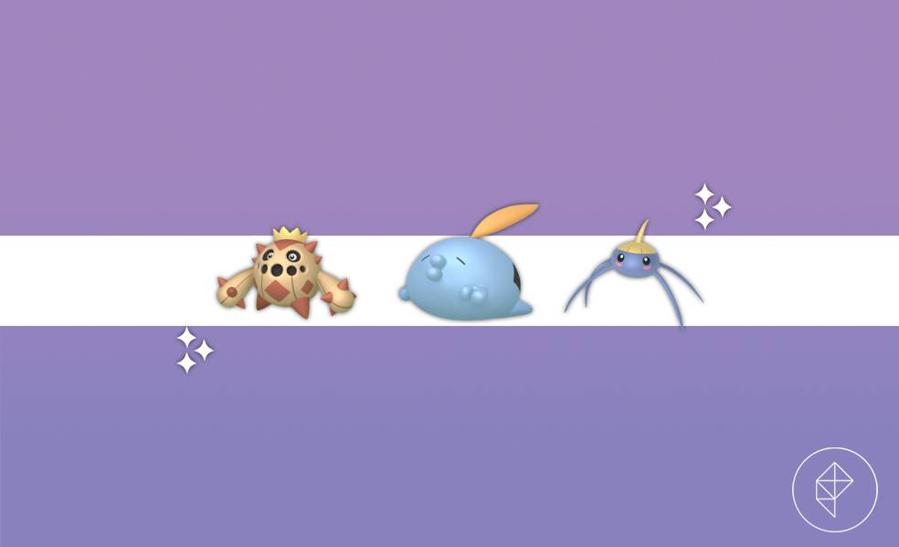All three Chasing Legends choices Cacnea, Gulpin, or Surskit are possible shiny encounters.