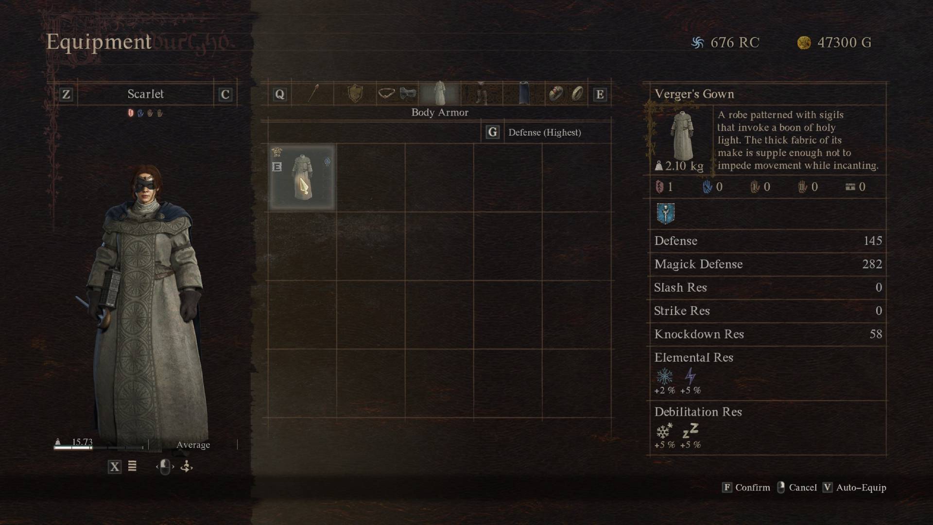 A menu shows the best equipment for the best Mage build in Dragon’s Dogma 2.