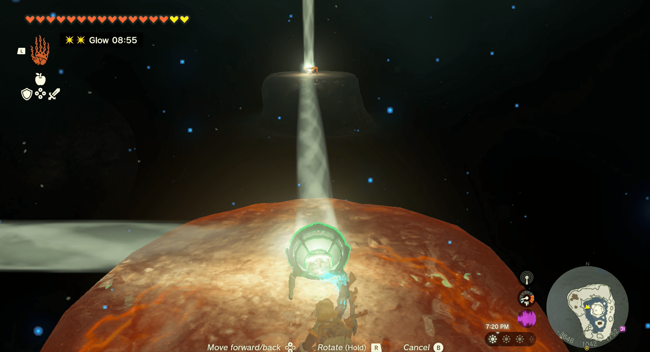 Light reflects off a series of mirrors in Zelda: Tears of the Kingdom