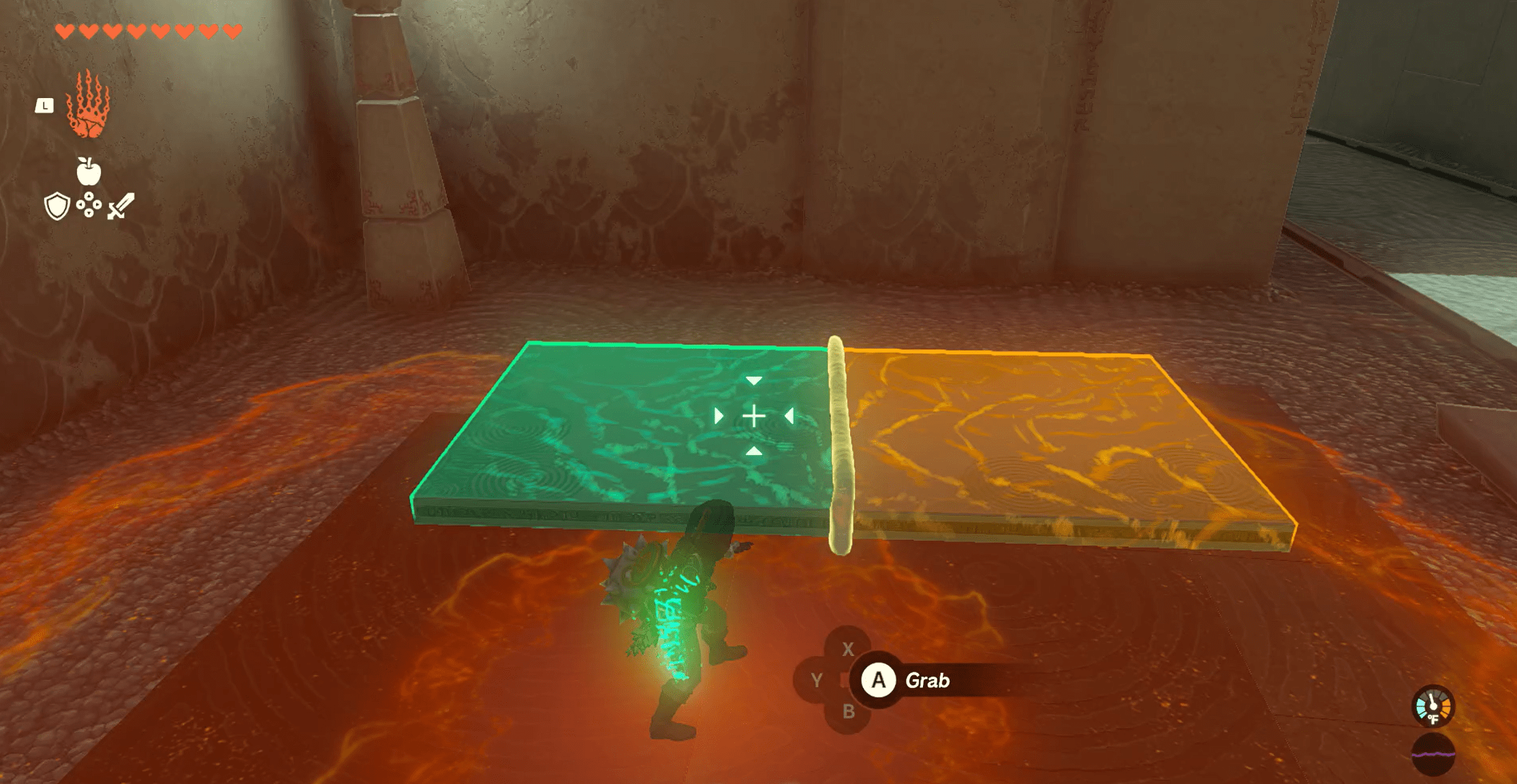 Two slabs fused together in The Legend of Zelda: Tears of the Kingdom