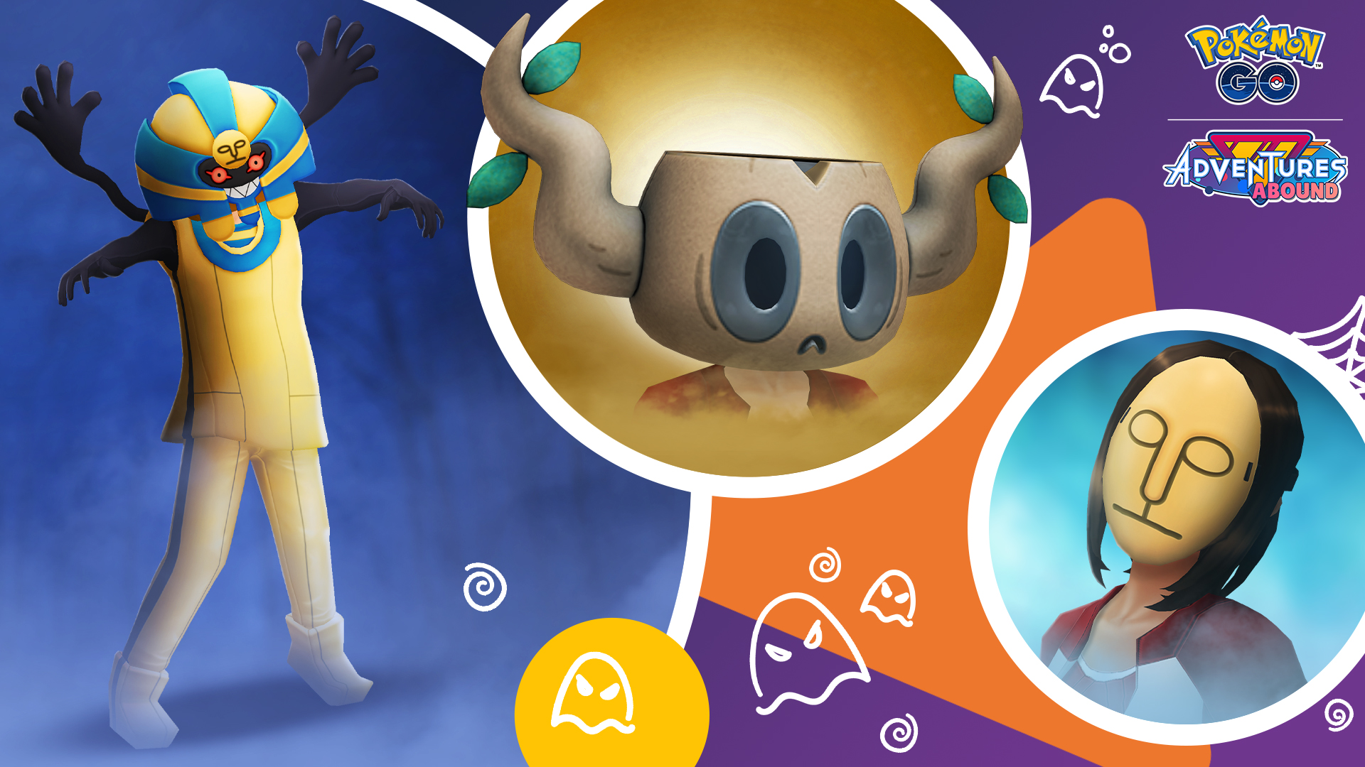 Promotional items for Halloween Part 1 Avatar items in Pokémon Go