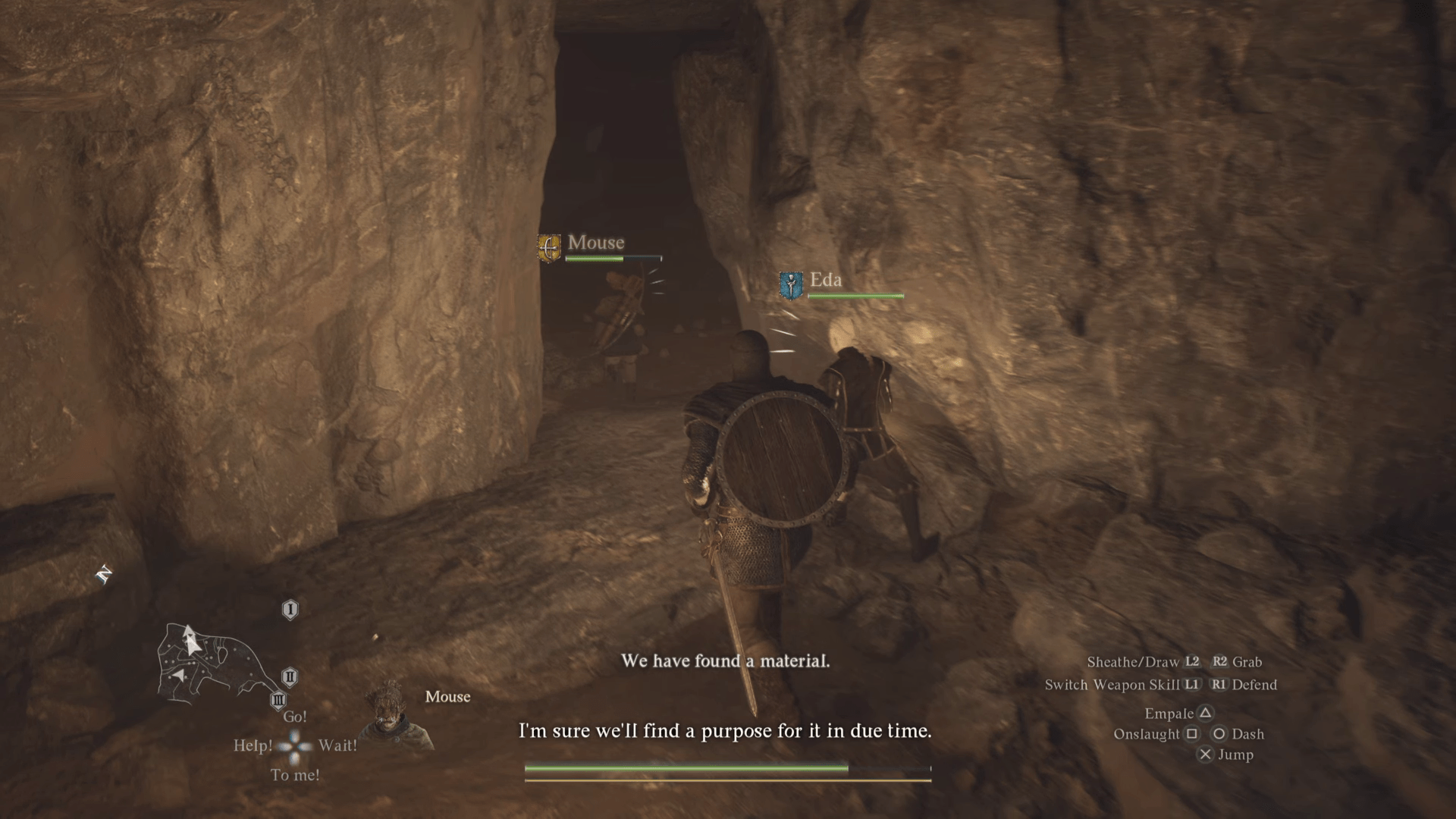 A tunnel leading to the archistaff chest in Dragon’s Dogma 2