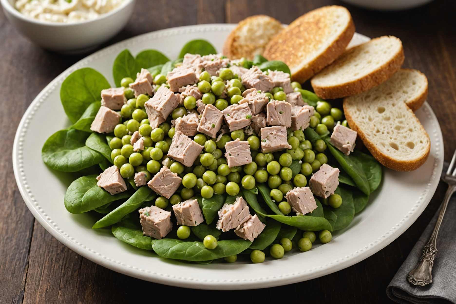 Delicious Tuna and Pea Salad Delight!