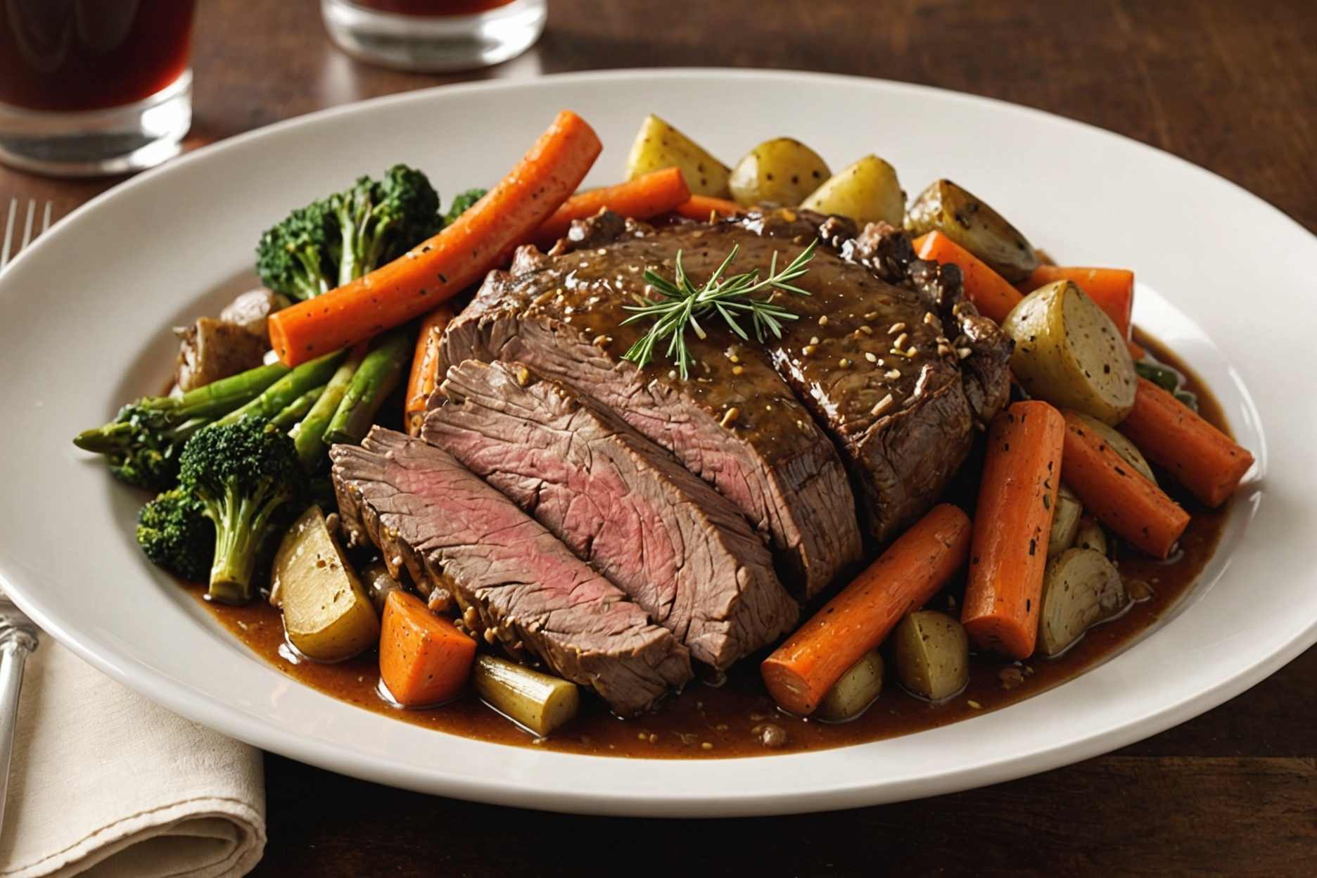 A deliciously tender beef pot roast recipe.