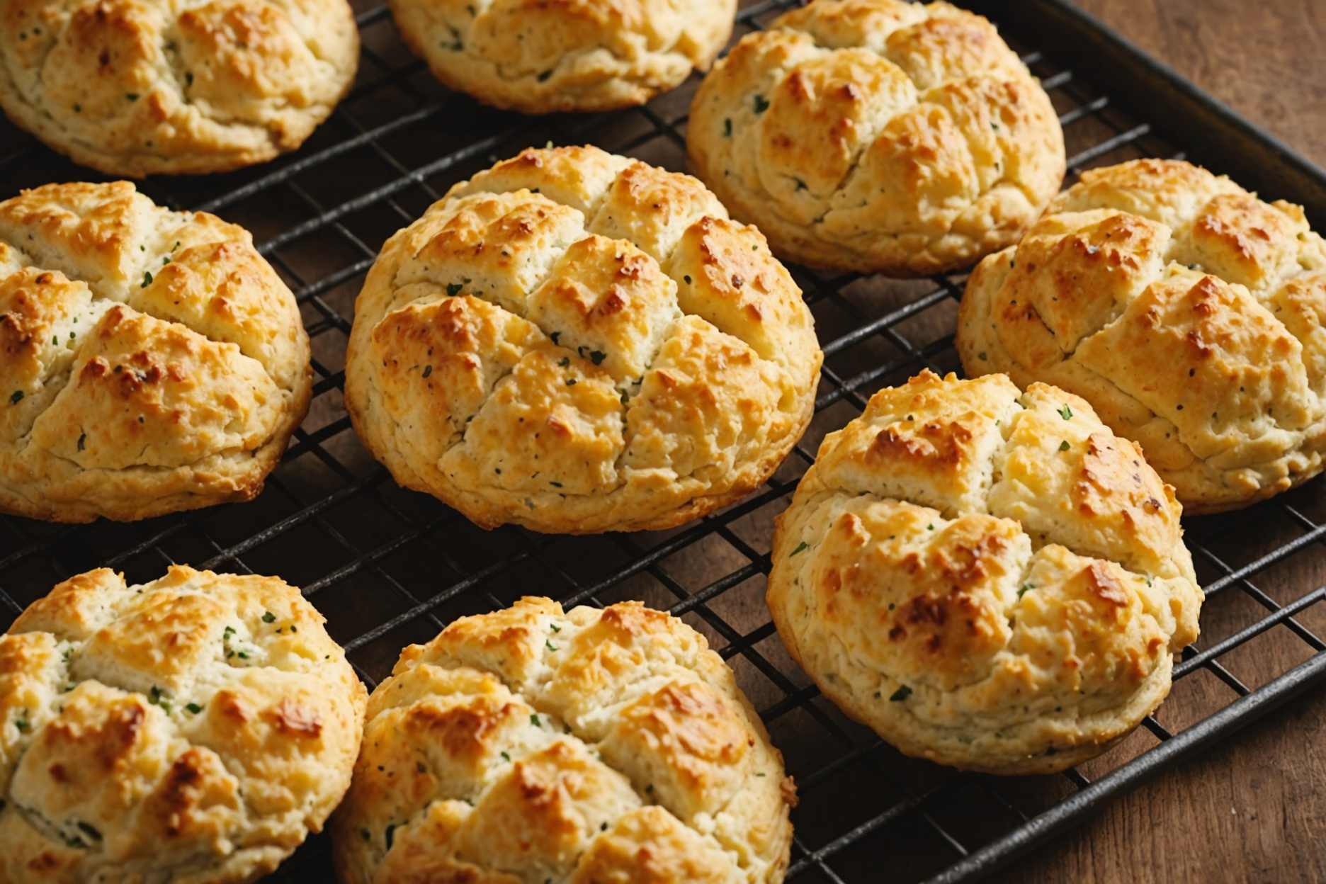 Deliciously buttery and cheesy, these biscuits are irresistible!