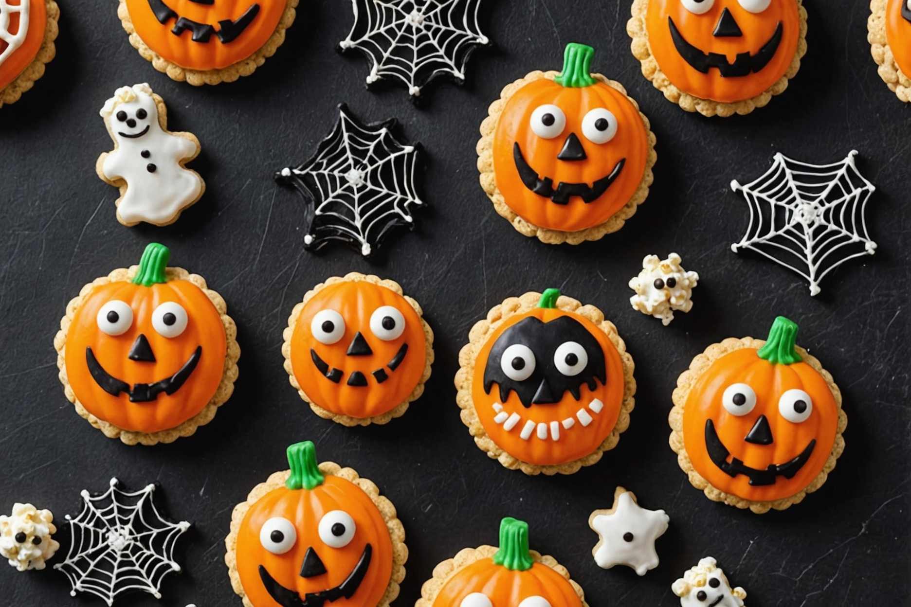 18 delightful Halloween snacks kids can assist in making.