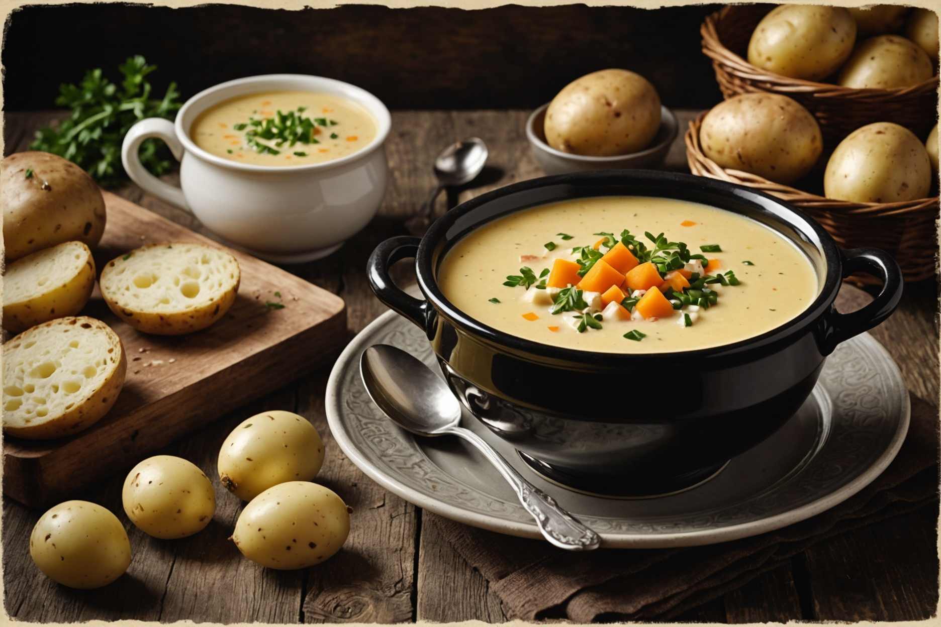 A delightful, comforting classic potato soup recipe.