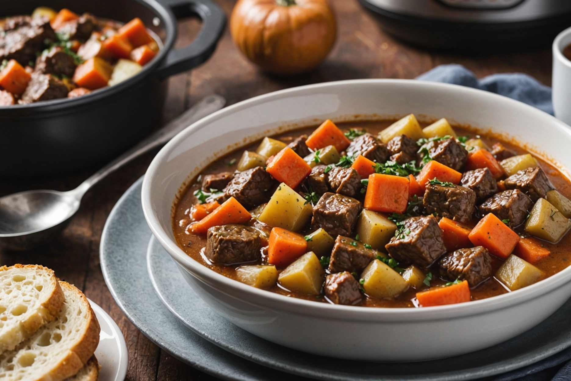 Savor the deliciousness of this classic beef stew!