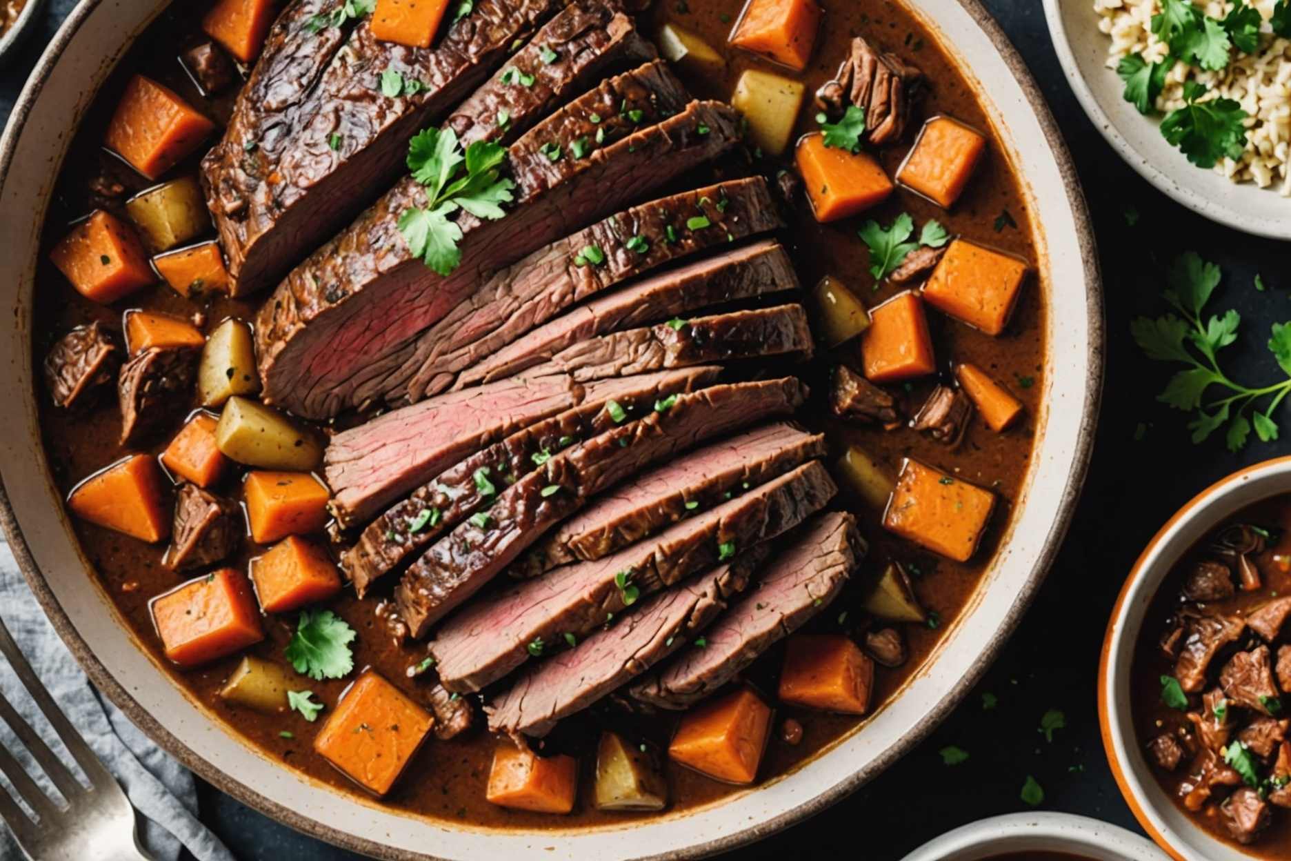 Discover 12 delectable Instant Pot recipes for Chuck Roast.