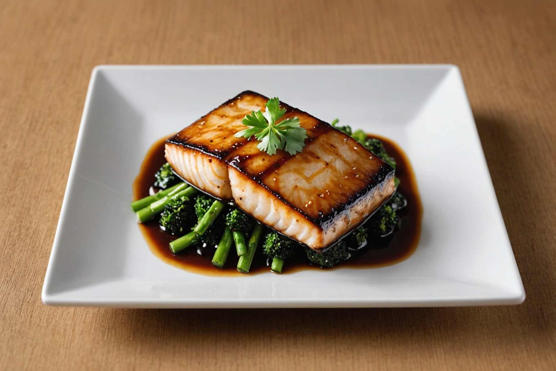 Savor the rich, umami flavor of miso-glazed black cod.