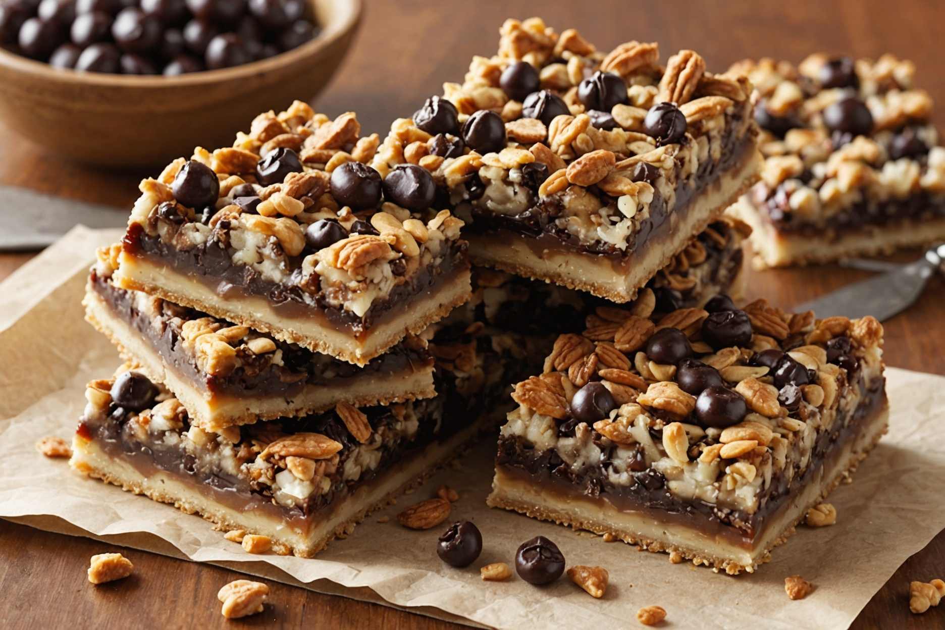 Delicious seven-layer dessert bars, a sweet treat for all!