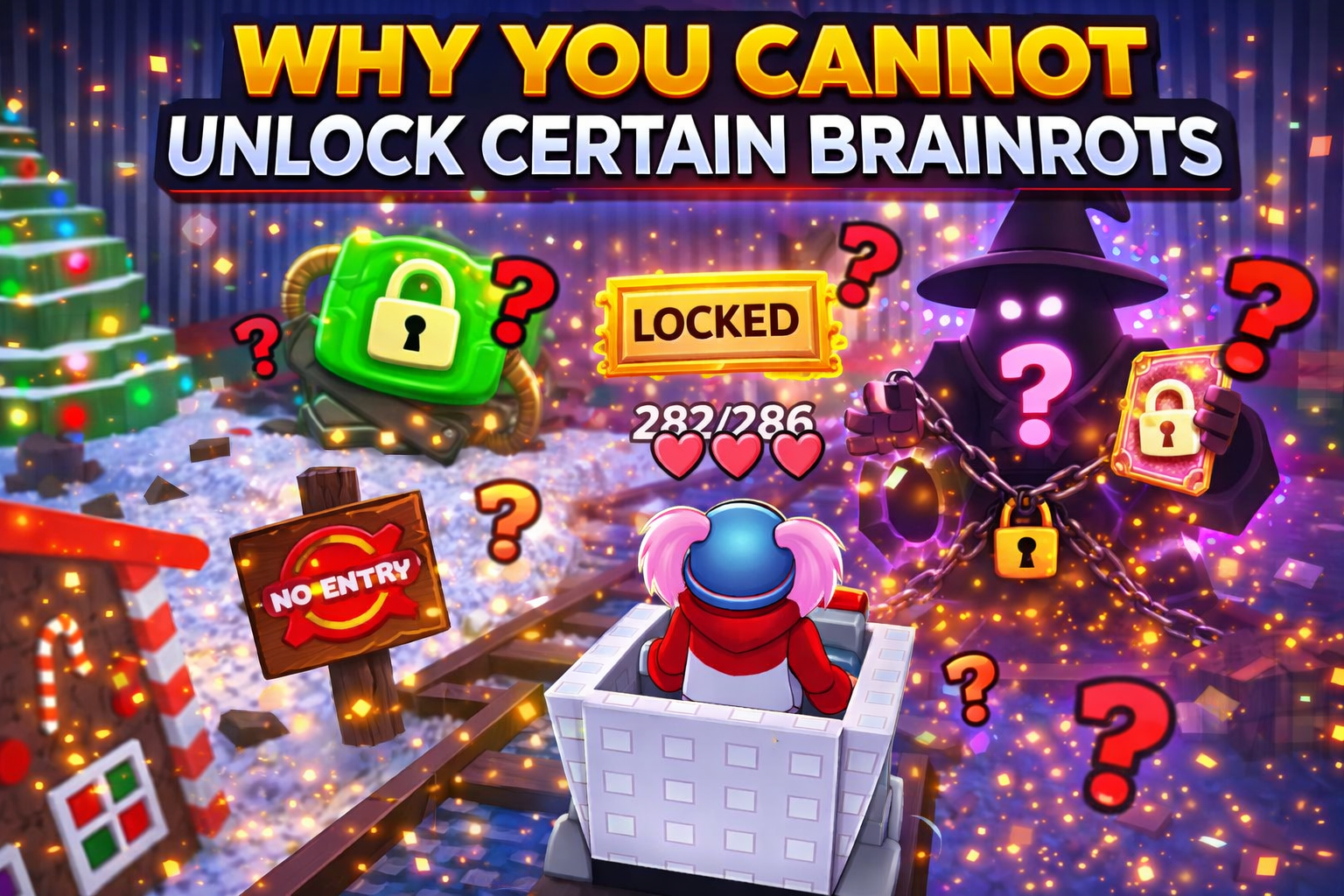 Por Qué No Puedes Desblociar Ciertos Brainrots